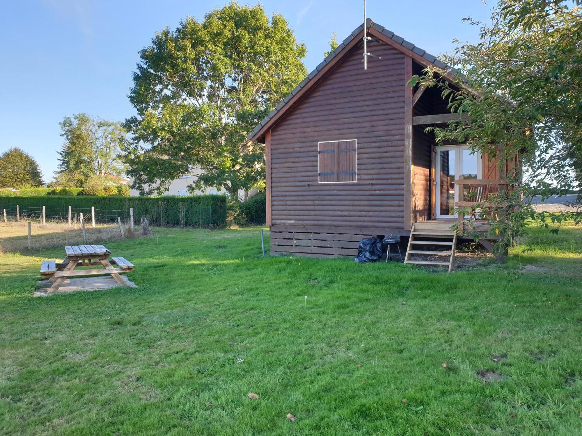 Chalets Etang Sur Arroux Bagian luar foto